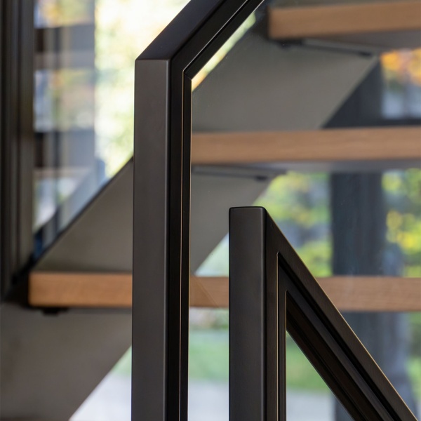 Détail rampe d'escalier